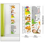 Maxbell Kids Growth Height Chart Wall Stickers Cartoon for Home Living Room Playroom A