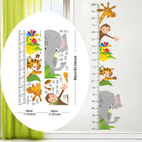 Maxbell Kids Growth Height Chart Wall Stickers Cartoon for Home Living Room Playroom A
