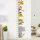 Maxbell Kids Growth Height Chart Wall Stickers Cartoon for Home Living Room Playroom A