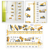 Maxbell Kids Growth Height Chart Wall Stickers Cartoon for Home Living Room Playroom B