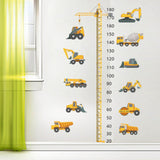 Maxbell Kids Growth Height Chart Wall Stickers Cartoon for Home Living Room Playroom B