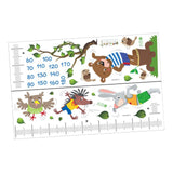 Maxbell Kids Growth Height Chart Wall Stickers Cartoon for Home Living Room Playroom C