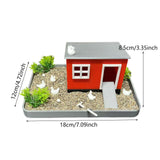 Maxbell Miniature Chicken Garden DIY Chicken Themed Sand DIY Set for Chicken Him Her