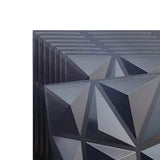 Maxbell 50Pcs 3D Wall Panels Ornament Square Home Office Decor for Living Room Hotel