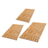 Maxbell Bamboo Bath Mat Non Slip Decor Accessories Shower Mat for Sauna Bathroom SPA 40cmx60cm