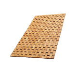 Maxbell Bamboo Bath Mat Non Slip Decor Accessories Shower Mat for Sauna Bathroom SPA 40cmx60cm