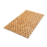 Maxbell Bamboo Bath Mat Non Slip Decor Accessories Shower Mat for Sauna Bathroom SPA 60cmx90cm