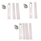Maxbell Portable Air Conditioner Window Kit Sturdy for Duct Fans Sliding Window Home 2Pcs