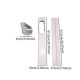 Maxbell Portable Air Conditioner Window Kit Sturdy for Duct Fans Sliding Window Home 2Pcs