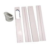 Maxbell Portable Air Conditioner Window Kit Sturdy for Duct Fans Sliding Window Home 4Pcs
