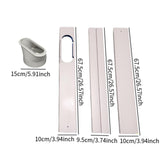 Maxbell Portable Air Conditioner Window Kit Sturdy for Duct Fans Sliding Window Home 4Pcs