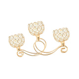 Maxbell Candelabra Candle Holder with 3 Arm Elegant for Home Decor Sturdy Decoration