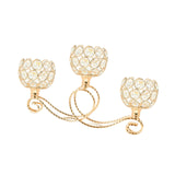 Maxbell Candelabra Candle Holder with 3 Arm Elegant for Home Decor Sturdy Decoration