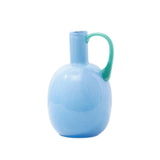 Maxbell Glass Flower Vase Artistic Floral Container for Office Living Room Fireplace