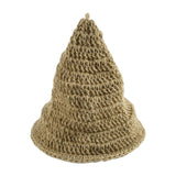 Maxbell Braided Pendant Light Shade Only Woven Lampshade for Cafe Cottage Restaurant 28cmx26cm