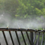 Maxbell Misting Cooling System Outdoor Misting System for Greenhouse Backyard Garden Black