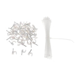 Maxbell Misting Cooling System Outdoor Misting System for Greenhouse Backyard Garden White