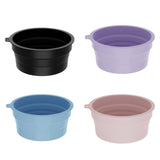 Maxbell Foldable Face Basin Convenient Dish Tub Washbasin for Travel Laundry Camping black