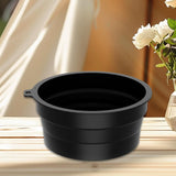 Maxbell Foldable Face Basin Convenient Dish Tub Washbasin for Travel Laundry Camping black