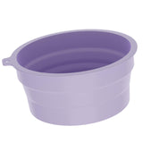 Maxbell Foldable Face Basin Convenient Dish Tub Washbasin for Travel Laundry Camping violet