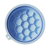 Maxbell Foldable Face Basin Convenient Dish Tub Washbasin for Travel Laundry Camping blue