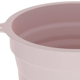 Maxbell Foldable Face Basin Convenient Dish Tub Washbasin for Travel Laundry Camping pink