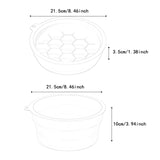 Maxbell Foldable Face Basin Convenient Dish Tub Washbasin for Travel Laundry Camping pink