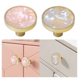 Maxbell Cabinet Knob Home Decoration Sturdy Drawer Handle for Dresser Closet Bedroom Pink