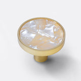 Maxbell Cabinet Knob Home Decoration Sturdy Drawer Handle for Dresser Closet Bedroom White