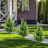 Maxbell Artificial Tree Greenery Ornament for Front Porch Decor Indoor, Outdoor Lawn