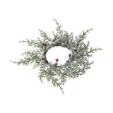 Maxbell Christmas Candle Garland Realistic Home Decor for Bedroom Window Living Room