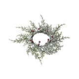 Maxbell Christmas Candle Garland Realistic Home Decor for Bedroom Window Living Room