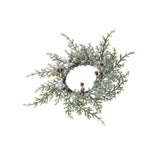 Maxbell Christmas Candle Garland Realistic Home Decor for Bedroom Window Living Room