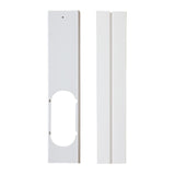 Maxbell 2 Pieces Air Conditioner Window Sealing Plates Adjustable Sturdy Seal Plates