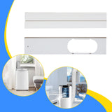 Maxbell 2 Pieces Air Conditioner Window Sealing Plates Adjustable Sturdy Seal Plates