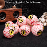 Maxbell 10 Pieces Halloween Eyeballs Photo Prop Realistic Decor Accessory Simulation