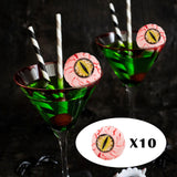 Maxbell 10 Pieces Halloween Eyeballs Photo Prop Realistic Decor Accessory Simulation