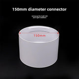 Maxbell Exhaust Hose Coupler Easy Installation Vent Hose Coupler Converter Connector 150MM