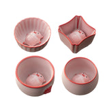 Maxbell Ceramic Tea Cup with Tea Pet Miniature Figurine for Living Room Office Decor 120ml