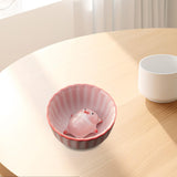 Maxbell Ceramic Tea Cup with Tea Pet Miniature Figurine for Living Room Office Decor 120ml