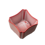 Maxbell Ceramic Tea Cup with Tea Pet Miniature Figurine for Living Room Office Decor 110ml