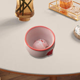 Maxbell Ceramic Tea Cup with Tea Pet Miniature Figurine for Living Room Office Decor 160ml