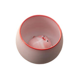 Maxbell Ceramic Tea Cup with Tea Pet Miniature Figurine for Living Room Office Decor 170ml