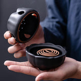 Maxbell Lotus Incense Holder Lotus Incense Burner for Living Room Dining Room Office