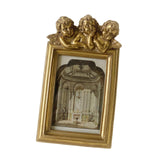 Maxbell Vintage Picture Frame Farmhouse 6" Universal Wall Mount and Tabletop Display