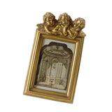 Maxbell Vintage Picture Frame Farmhouse 6" Universal Wall Mount and Tabletop Display