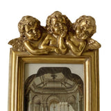 Maxbell Vintage Picture Frame Farmhouse 6" Universal Wall Mount and Tabletop Display