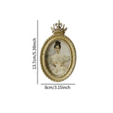 Maxbell Ornate Picture Frame Decorative Baroque Photo Frame for Hallway Desktop Wall