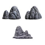Maxbell Stone Aquarium Decoration Faux Decorative for Garden Landscaping Aquascaping A