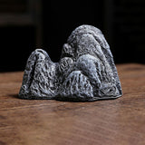 Maxbell Stone Aquarium Decoration Faux Decorative for Garden Landscaping Aquascaping A